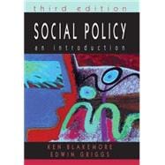 Social Policy An Introduction