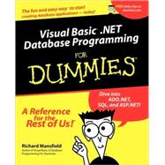 Visual Basic .NET Database Programming For Dummies