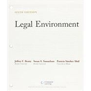 Bundle: Legal Environment, Loose-Leaf Version, 6th + MindTap Business Law, 1 term (6 months) Printed Access Card