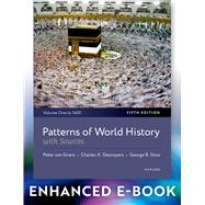 Patterns of World History Volume One: To 1600, with Sources book cover, ISBN 9780197778753