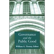 Governance And the Public Good