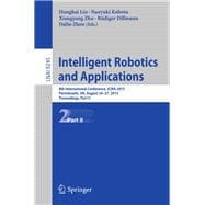 Intelligent Robotics and Applications