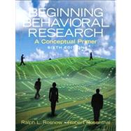 Beginning Behavioral Research : A Conceptual Primer