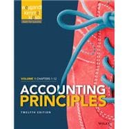 Accounting Principles, Chapters 1-12