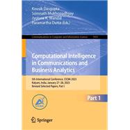 Computational Intelligence in Communications and Business Analytics
