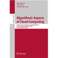 Algorithmic Aspects of Cloud Computing