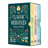 The Classic Heroines Collection Boxed Set Anne of Green Gables, Heidi, The Secret Garden