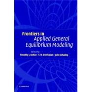 Frontiers in Applied General Equilibrium Modeling : In Honor of Herbert Scarf