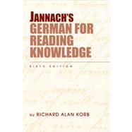 Jannach's German for Reading Knowledge, 6th Edition
