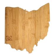 Miami University OH State Bamboo Board