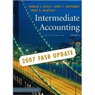 Intermediate Accounting Vol. 1 : International Finanacial Reporting Standards Approach,9780470128763