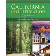 California Civil Litigation (with Study Guide)