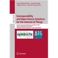 Interoperability and Open-source Solutions for the Internet of Things
