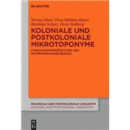 Koloniale und postkoloniale Mikrotoponyme