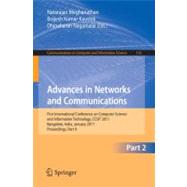 Advances in Networks and Communications: First International Conference on Computer Science and Information Technology, CCSIT 2011, Bangalore, India, January 2-4, 2011 Proceedings