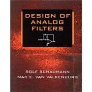 Design of Analog Filters