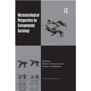 Microsociological Perspectives for Environmental Sociology,9780367478773