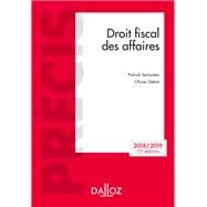 Droit fiscal des affaires 2018-2019