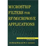 Microstrip Filters for Rf/Microwave Applications