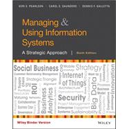 Managing & Using Information Systems