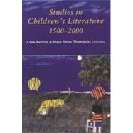 Studies In Children's Literature, 1500-2000