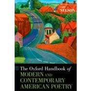 The Oxford Handbook of Modern and Contemporary American Poetry