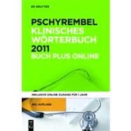 Pschyrembela Clinical Dictionary Book Plus Online