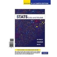 Stats Data and Models, Books a la Carte Edition