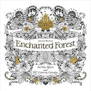 Enchanted Forest 2017 Wall Calendar An Inky Quest and 2017 Coloring Calendar