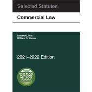Commercial Law, Selected Statutes, 2021-2022(Selected Statutes)