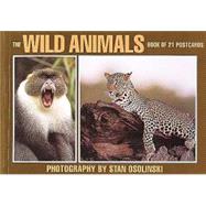 Wild Animals: A Book of 21 Postcards