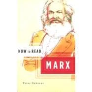 How To Read Marx Pa