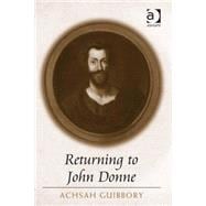 Returning to John Donne