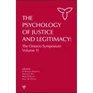 The Psychology of Justice and Legitimacy