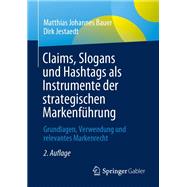 Claims, Slogans und Hashtags als Instrumente der strategischen Markenführung