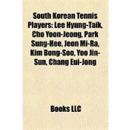 South Korean Tennis Players : Lee Hyung-Taik, Cho Yoon-Jeong, Park Sung-Hee, Jeon Mi-Ra, Kim Bong-Soo, Yoo Jin-Sun, Chang Eui-Jong