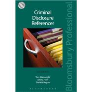 Criminal Disclosure Referencer Second Edition