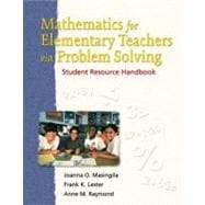 Mathematics for Elementary Teachers Viaproblem Solving