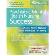 Psychiatric Mental Health Nursing Success (Book with CD-ROM)