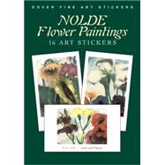 Nolde Flower Paintings 16 Art Stickers