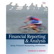 Financial Reporting and Analysis (with ThomsonONE Printed Access Card),9781133188797
