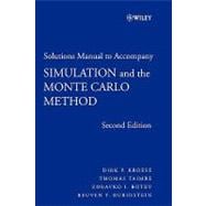 Student Solutions Manual to Accompany Simulation and the Monte Carlo Method