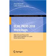 Ecml Pkdd 2018 Workshops
