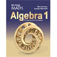 Big Ideas Math Algebra 1: A Common Core Curriculum, Dynamic Student Resources Online with eBook (1-year access)
