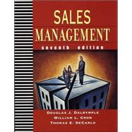 Sales Management : Concepts and Cases, 7th Edition