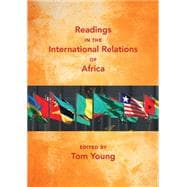 Readings in the International Relations of Africa