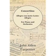 Concertino - for Piano and Orchestra