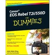 Canon EOS Rebel T2i / 550D For Dummies