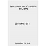 Developments in Surface Contamination and Cleaning