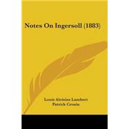 Notes on Ingersoll
